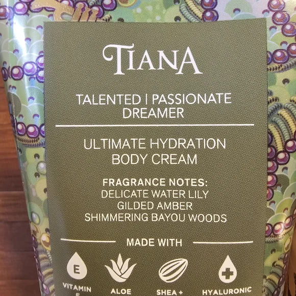 Tiana Disney Princess Bath & Body Works Body Wash And Cream Set - Picture 3 of 3